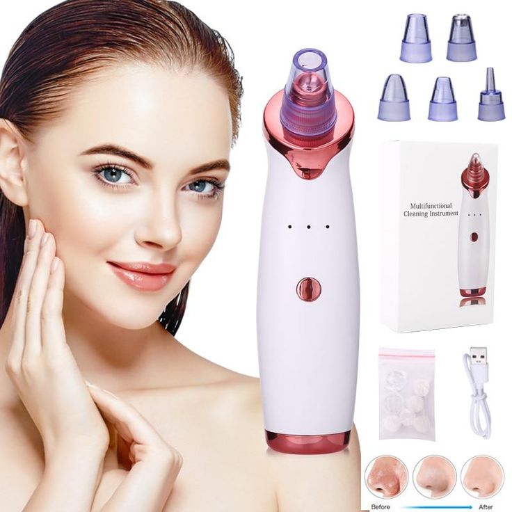 Electric Blackhead Remover Vacuum | Pore Cleaner & Facial Skin Care Tool