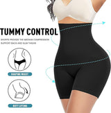 High Waist Body Shaper Shorts – Tummy Control, Butt Lifter & Thigh Slimmer for Women